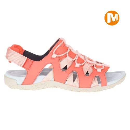 Merrell Terran Cage Backstrap Sandalen Damen Orange [DE-TAQJP]
